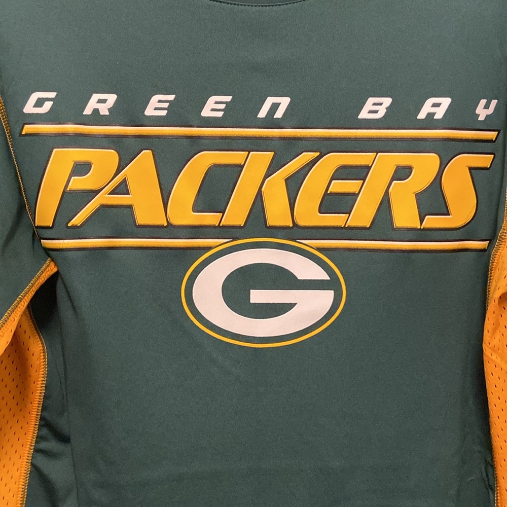 NFL Team Apparel Unisex TX3 Cool Green Bay Packers Jersey 3299 - Picture 2 of 7